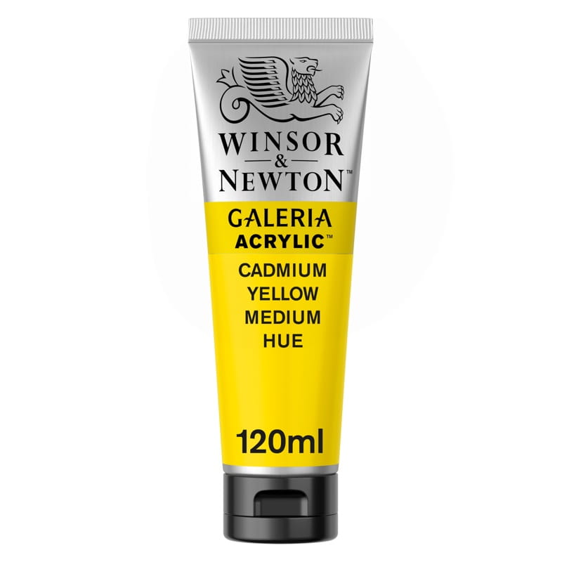 Farba akrylowa WINSOR & NEWTON Galeria 120 ml (120 - Cadmium Yellow Medium Hue) 🏷️ 25,90 PLN